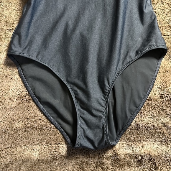 ATHLETA Keyhole Black Swimsuit Sz Small - Picture 7 of 9